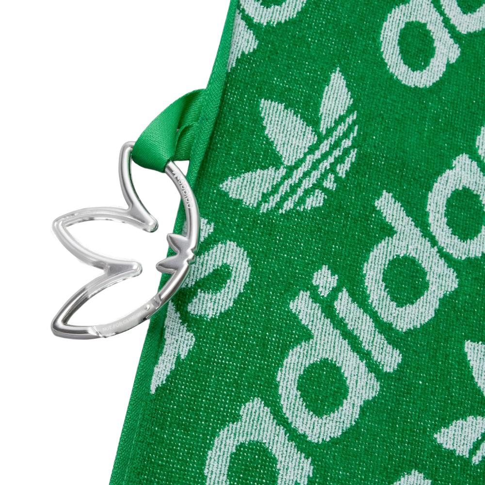 Grüne Herren Adidas Golf Handtuch Ansicht 2