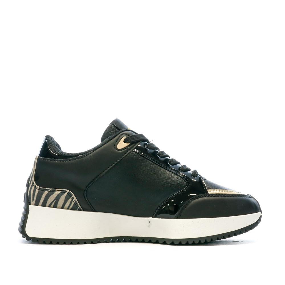 Baskets Noir Femme Kaporal Rayonne vue 2