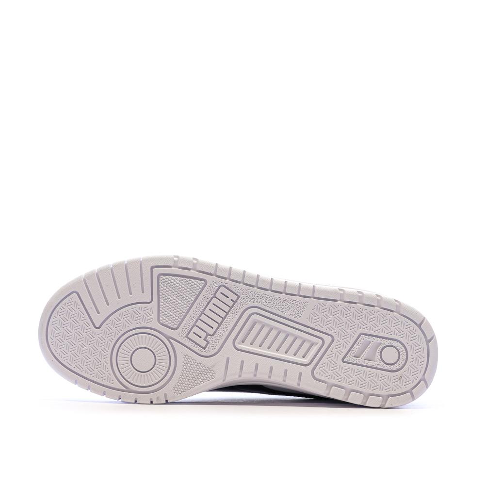 Baskets Blanches/Noires Fille Puma Shuffle Downtown vue 5