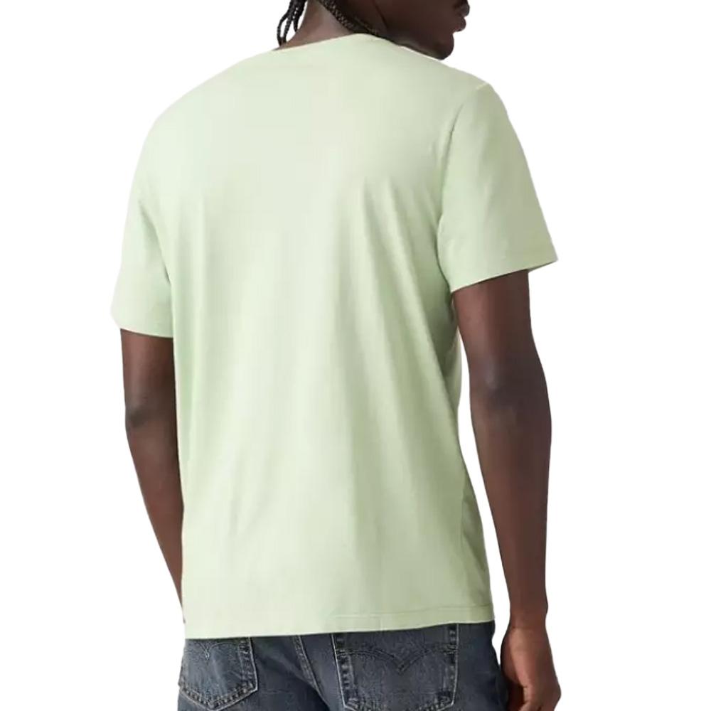 T-shirt Vert Homme Levi's Ss Classic Hm Tee vue 2
