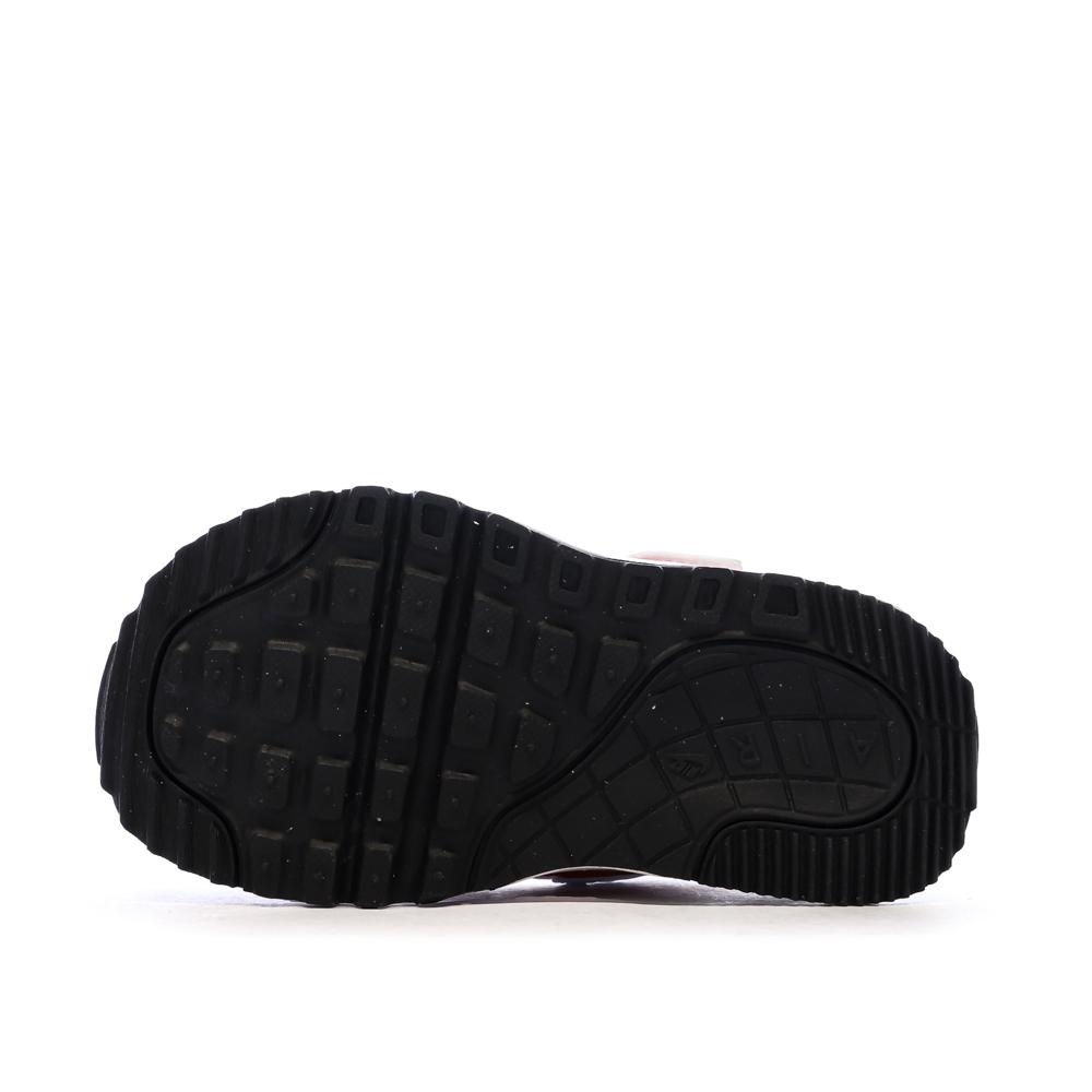Baskets Blanc/Rouge Garçon Nike Nike Air Max Systm vue 5