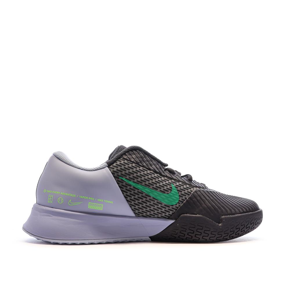 Chaussures de tennis Noire/Violet Homme Nike Zoom Vapor Pro 2 vue 2