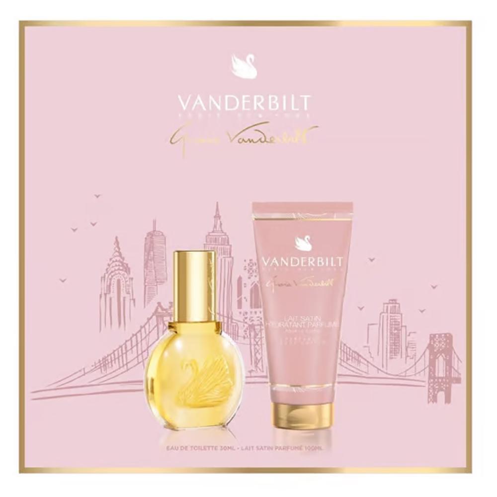 Coffret Eau de toilette + Lait Corps Gloria Vanderbilt pas cher