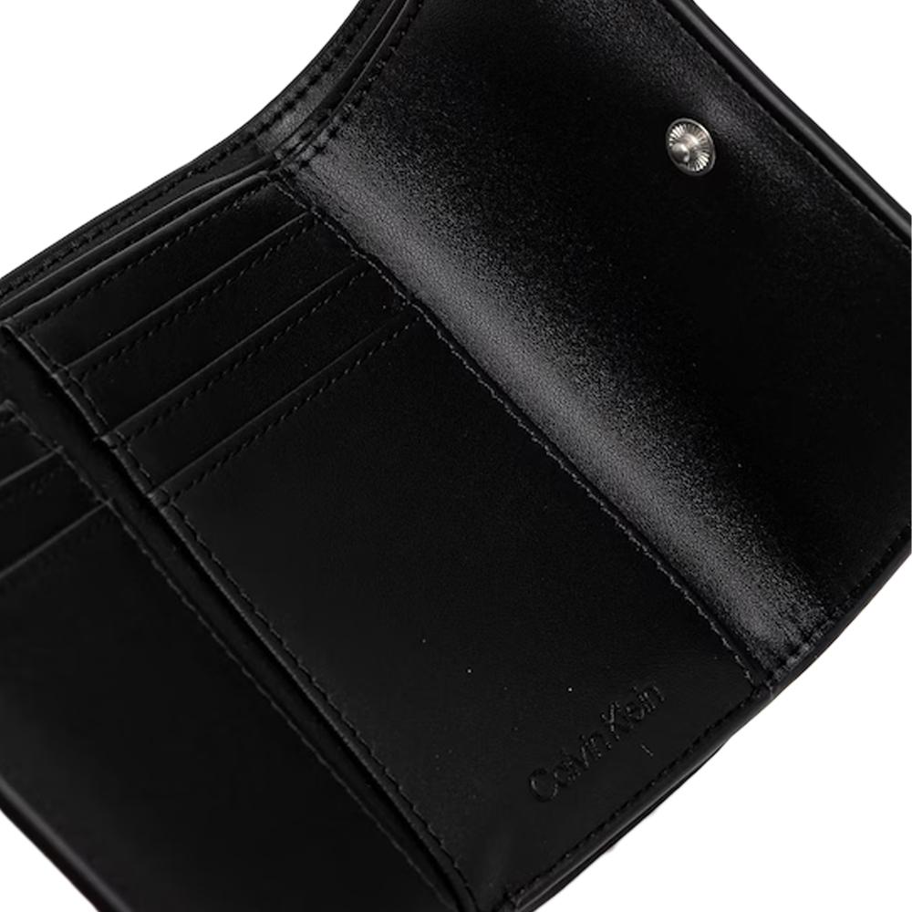 Porte Monnaie Noir Femme Calvin Klein Jeans Ck Must Small vue 2