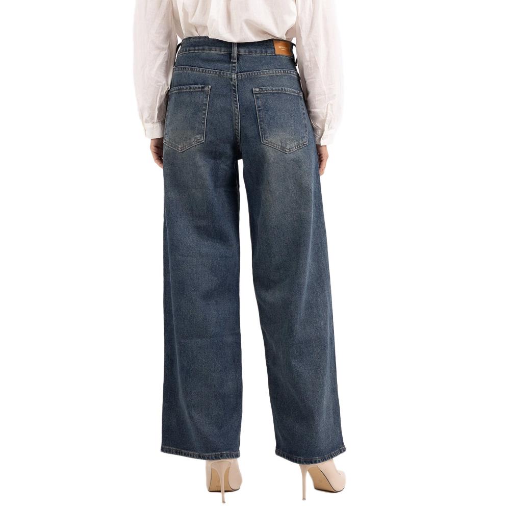 Jeans Bleu Femme Monday Premium 3274 vue 2