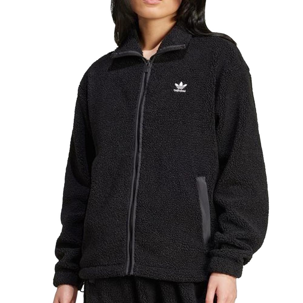 Veste Noire Femme Adidas Teddy Fl pas cher