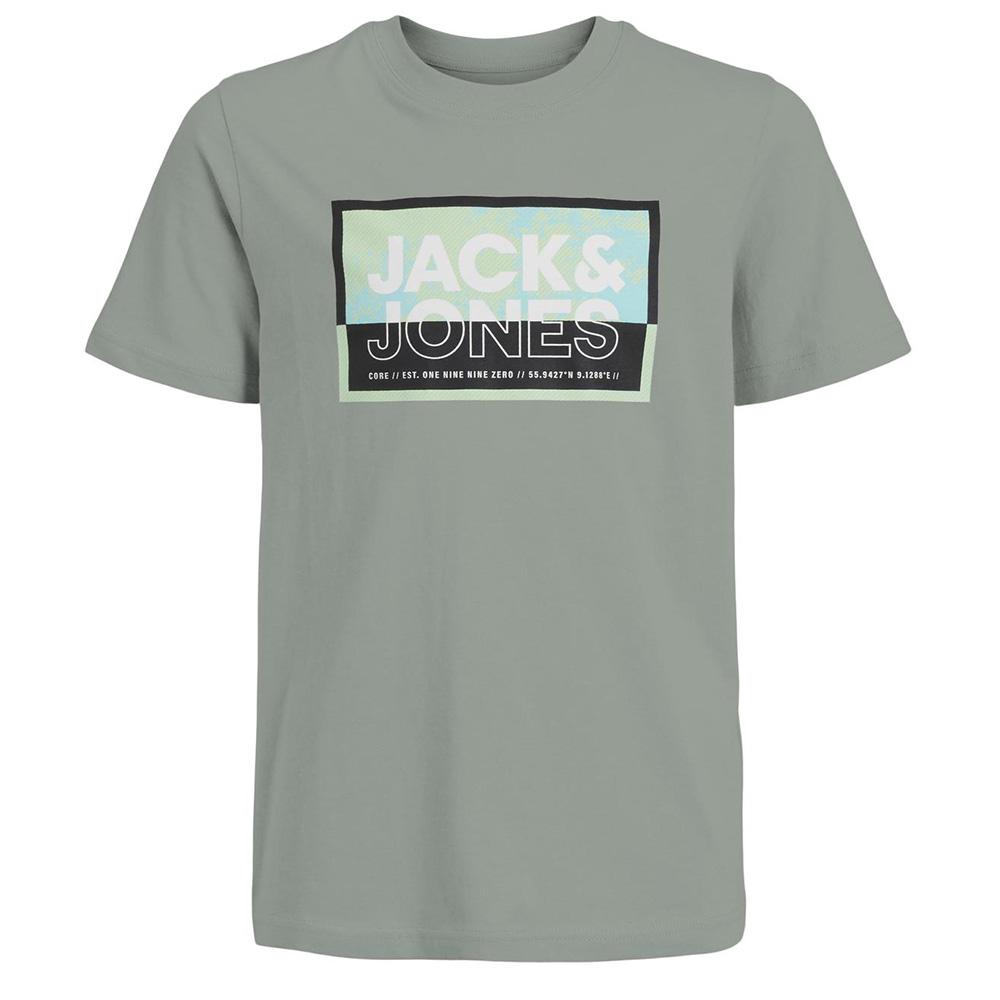 T-Shirt Vert Garçon Jack & Jones Cologan pas cher