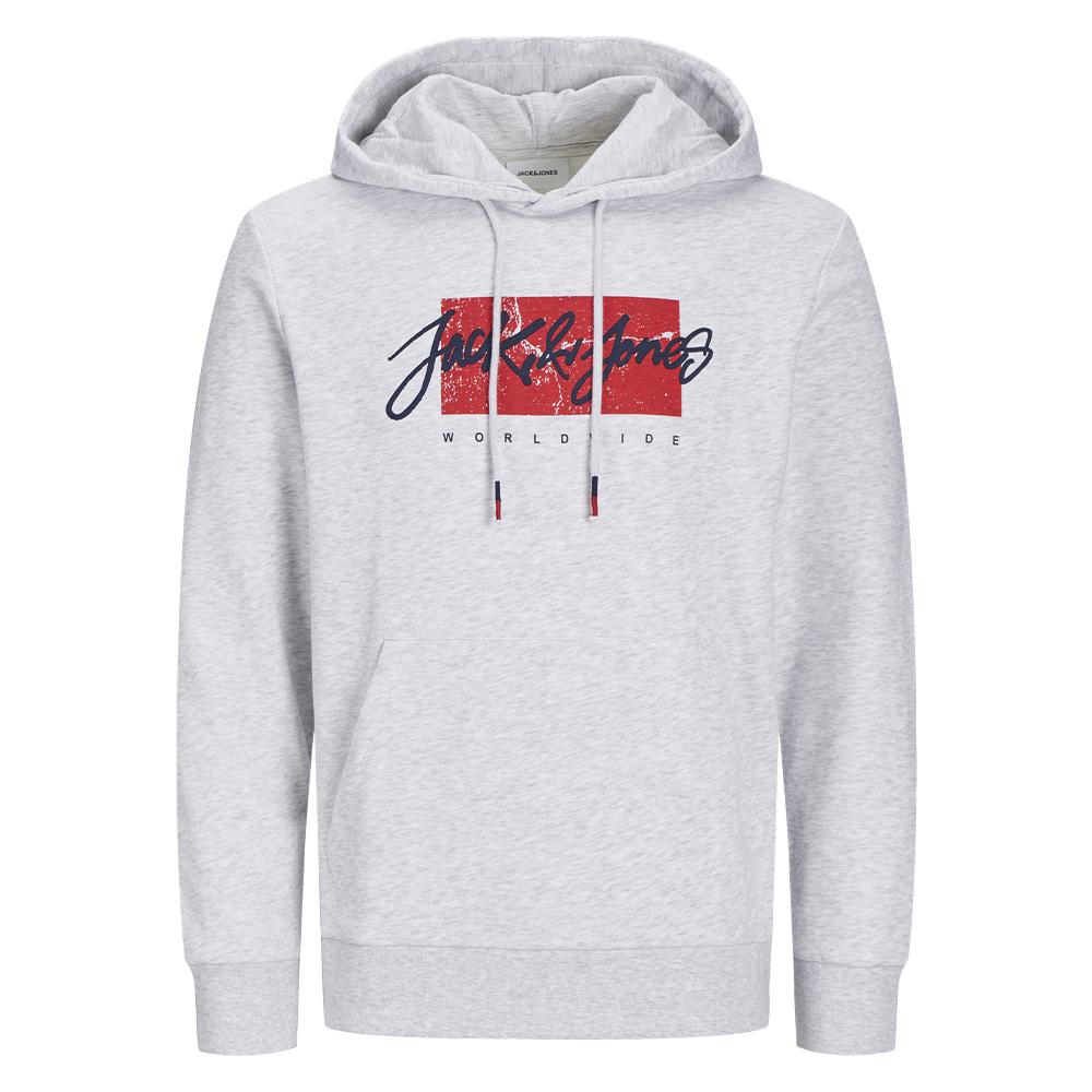 Sweat Gris Chiné Garçon Jack & Jones Whtiley pas cher