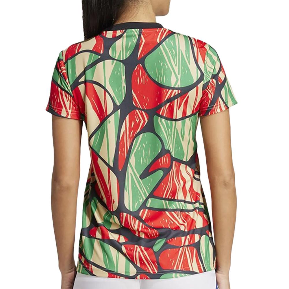 ARSENAL Maillot d'échauffement Rouge/Vert Adidas vue 2
