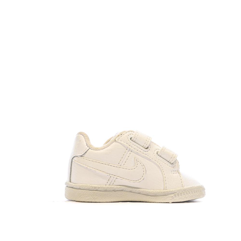 Baskets Blanches Garçon Nike Court Royale vue 2