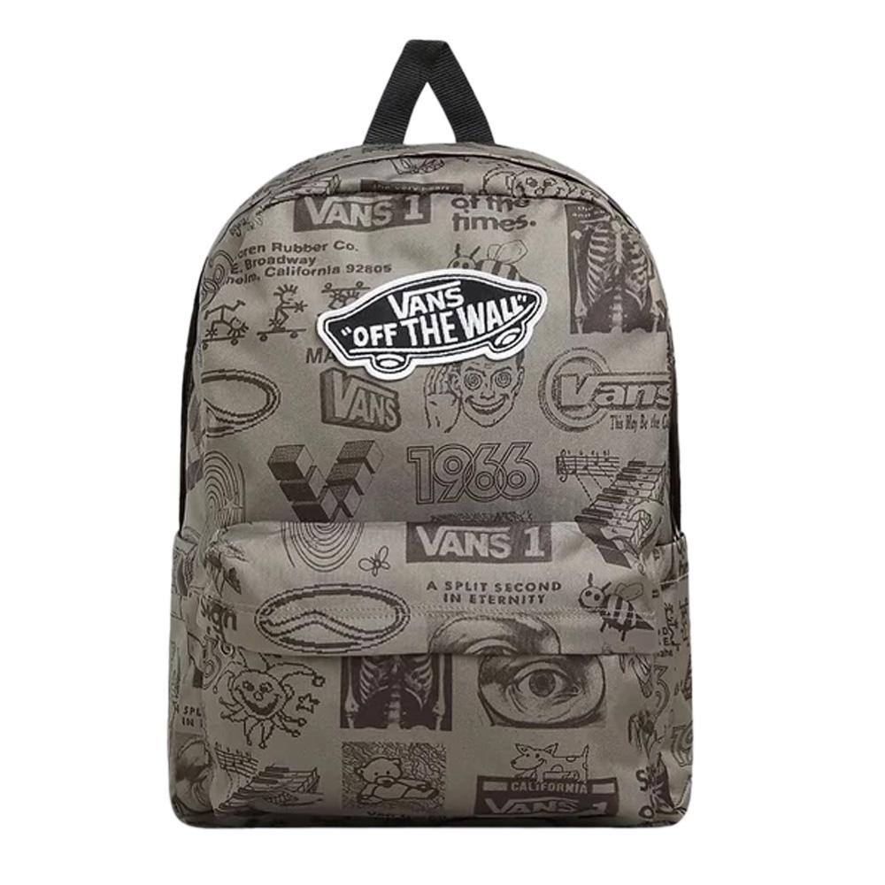 Sac à Dos Gris/Noir Homme Vans Old Skool pas cher