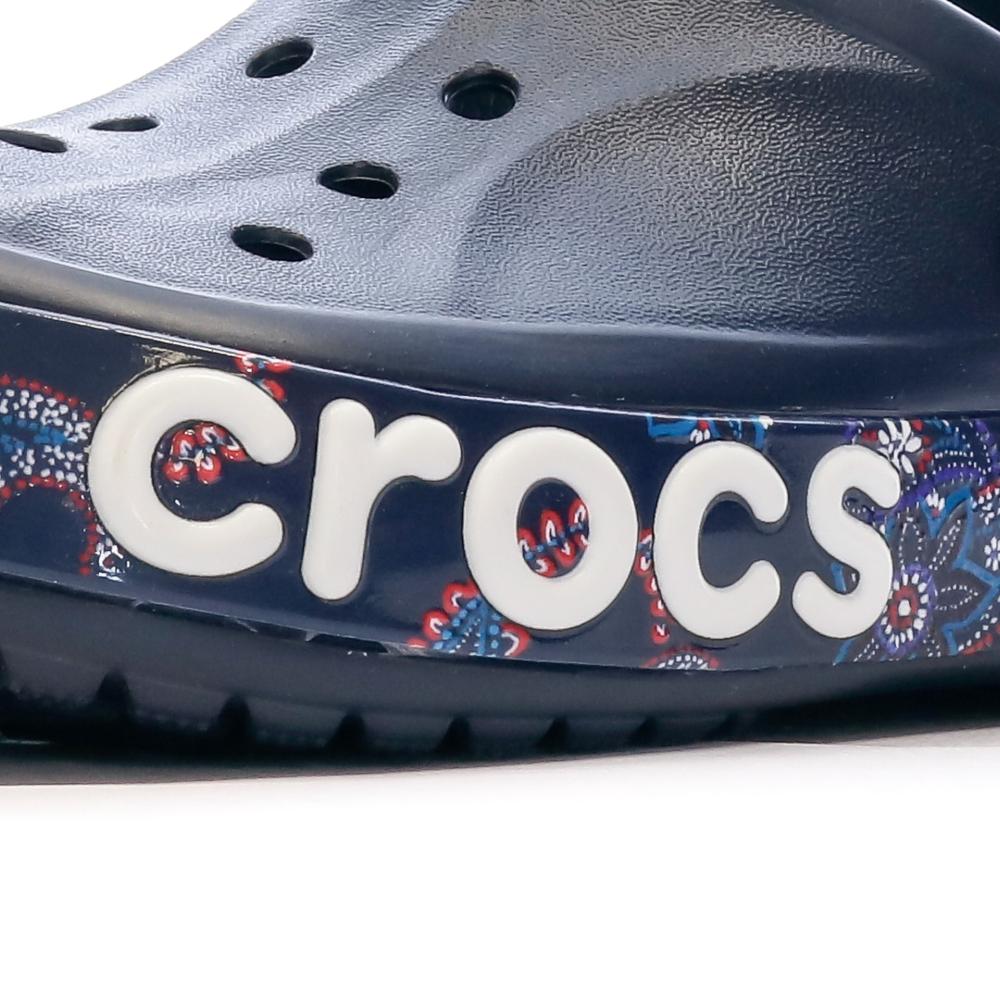 Sandales Crocs Marines Mixte Bayaband Bandana vue 7