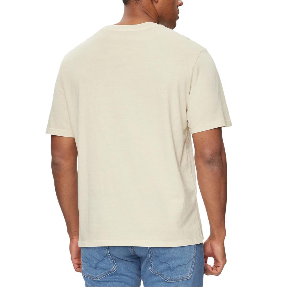 T-shirt Beige Homme Pepe jeans Jacko PM508664 vue 2