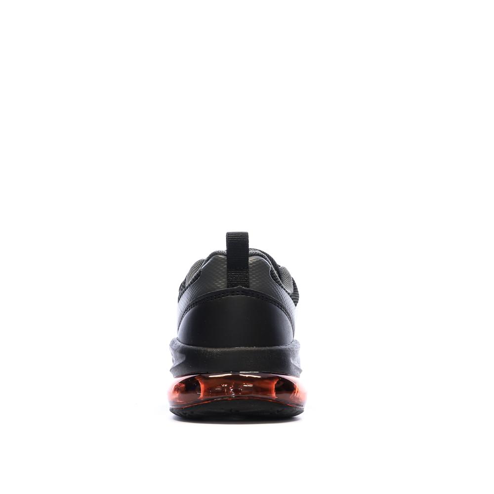 Baskets Noir/Rouge Garçon Kappa Logo Pylos123 vue 3