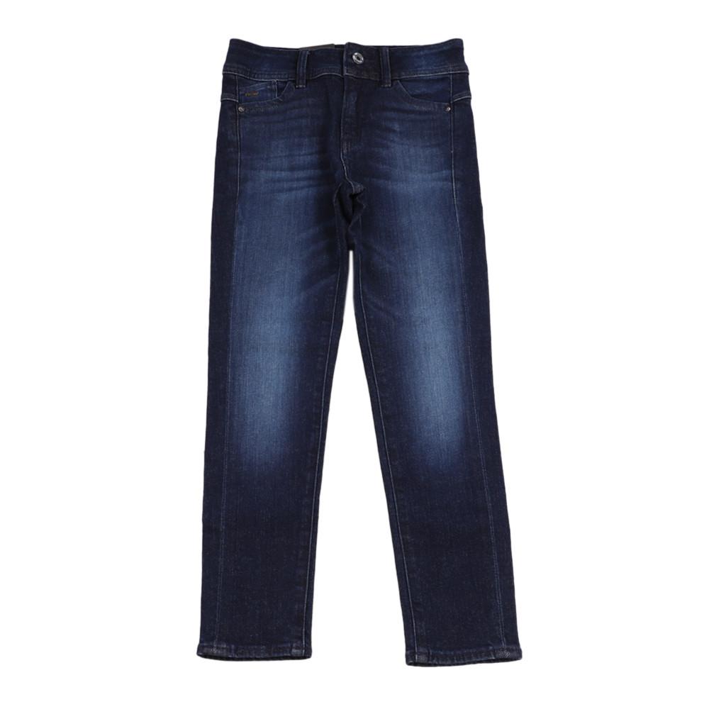 Jean Skinny Bleu Foncé Fille G-Star Kids Lynn pas cher