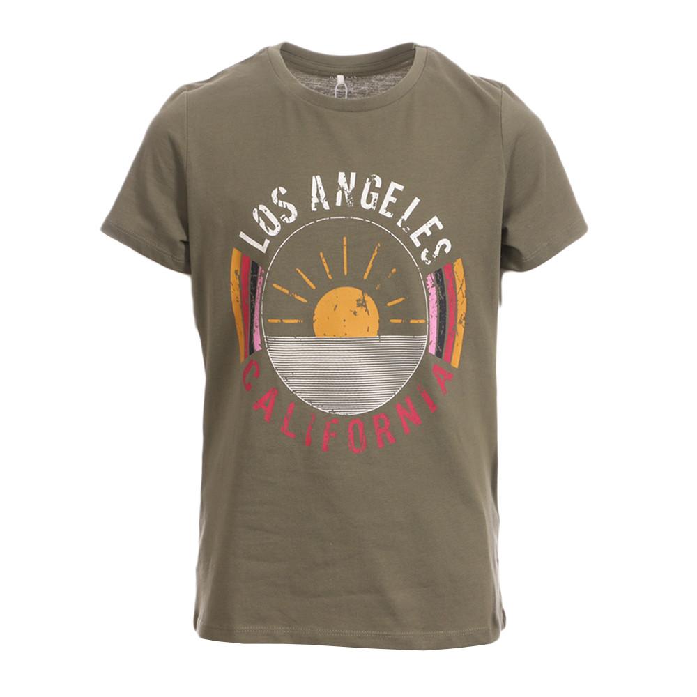 T-Shirt Kaki Fille Name It Kinda pas cher