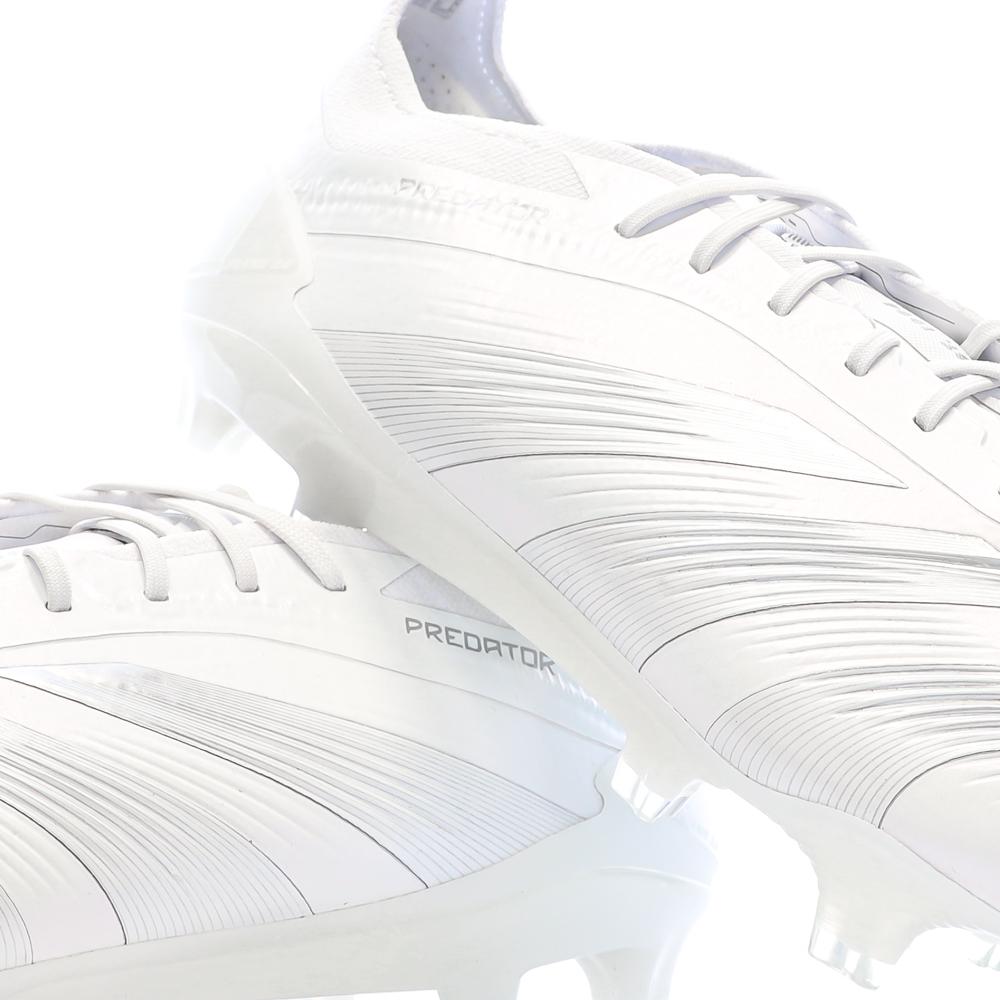 Chaussures de Foot Blanches Homme Adidas Predator Elite FG vue 7