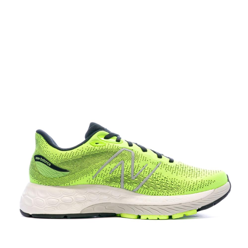 Chaussures de Running Jaune fluo Homme New Balance 880 vue 2