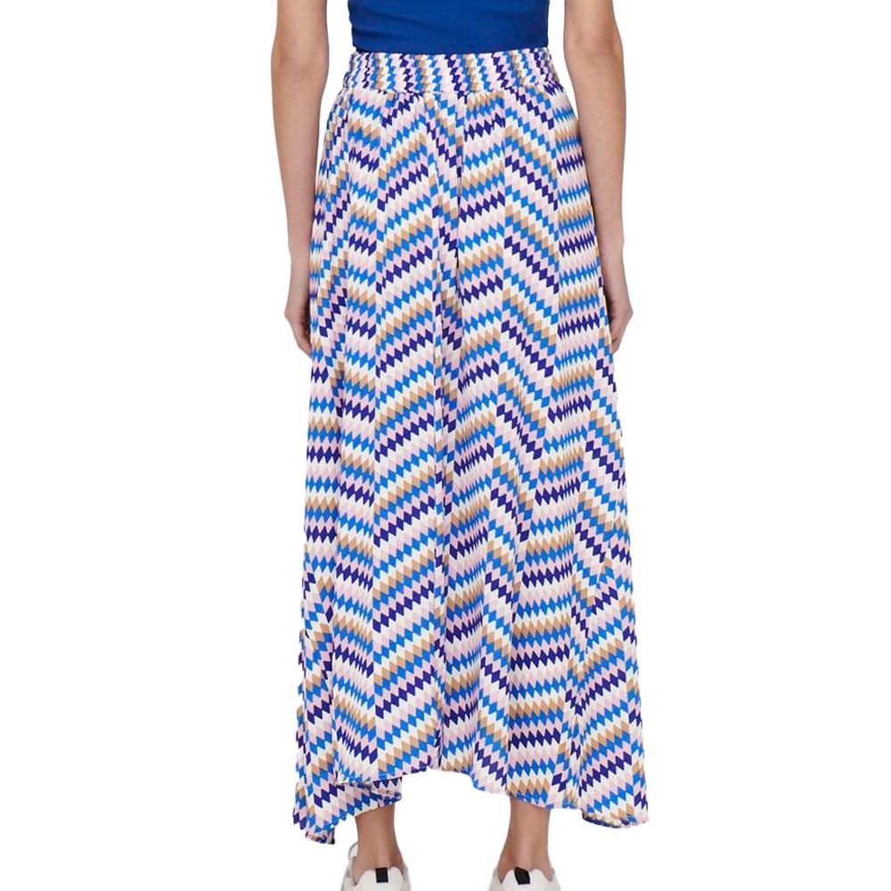 Jupe Longue Bleu Femme Only Life Midi vue 2