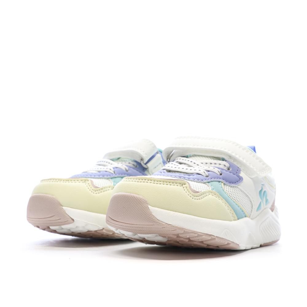 Baskets Blanches Fille Le Coq Sportif Lsc Runner vue 6