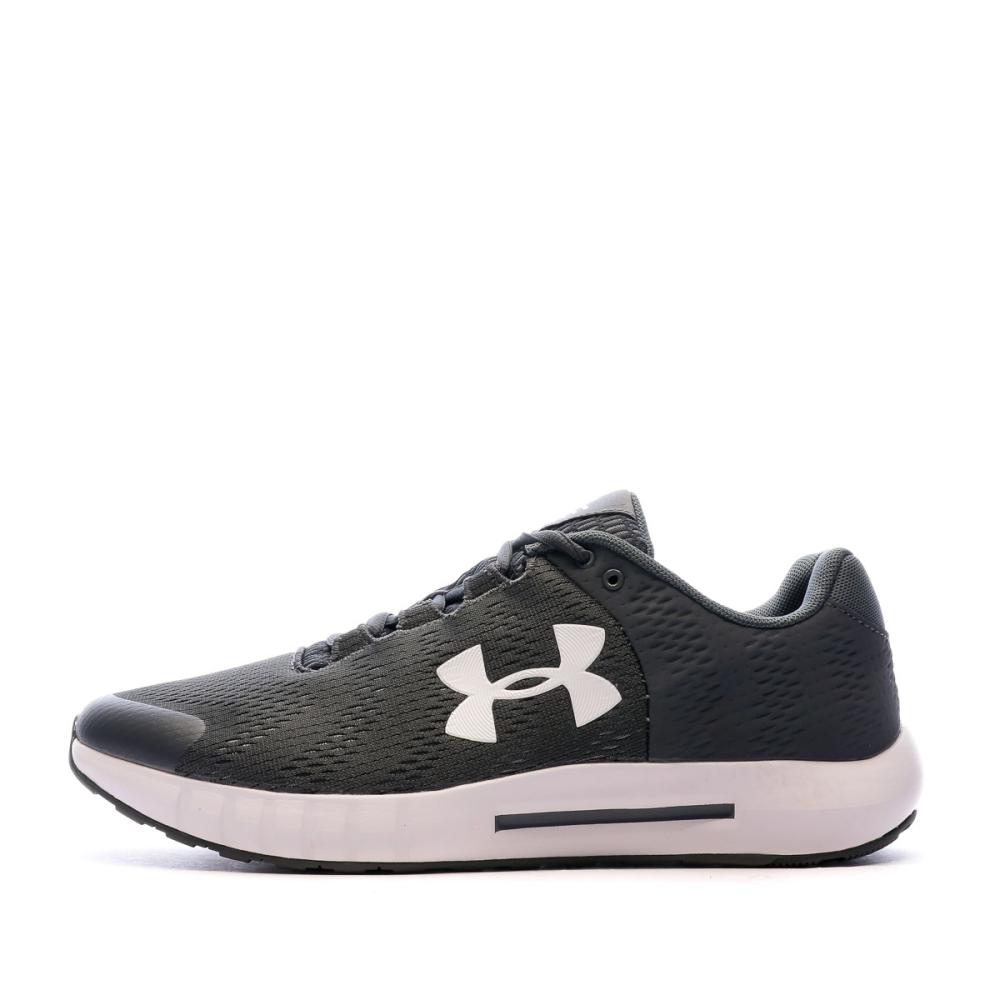 Chaussures de running Gris Homme Under Armour Micro G Pursuit BP pas cher
