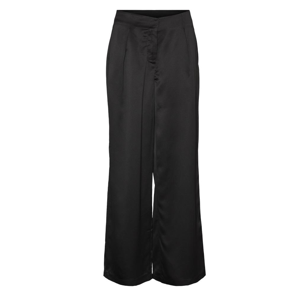 Pantalon Fluide Noir Femme Vero Moda merle Hw pas cher