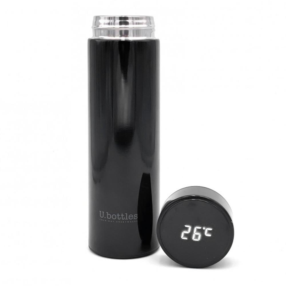Bouteille Isotherme Noir U.Bottles Nomad 500ml pas cher