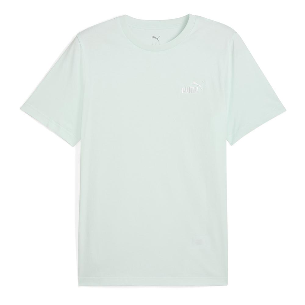 Puma Men's Water Green T-Shirt Ess Small No. 1 Logo affordable