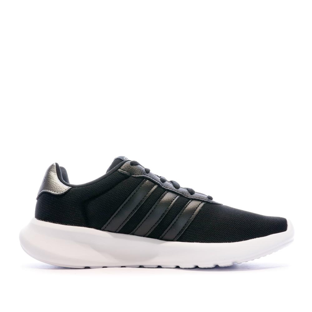 Chaussures de sport Noires Femme Adidas Lite Racer 3.0 vue 2