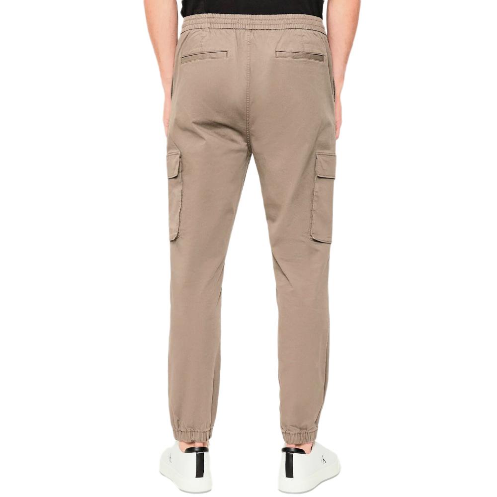 Pantalon Jogger Beige Homme Calvin Klein Jeans Skinny vue 2