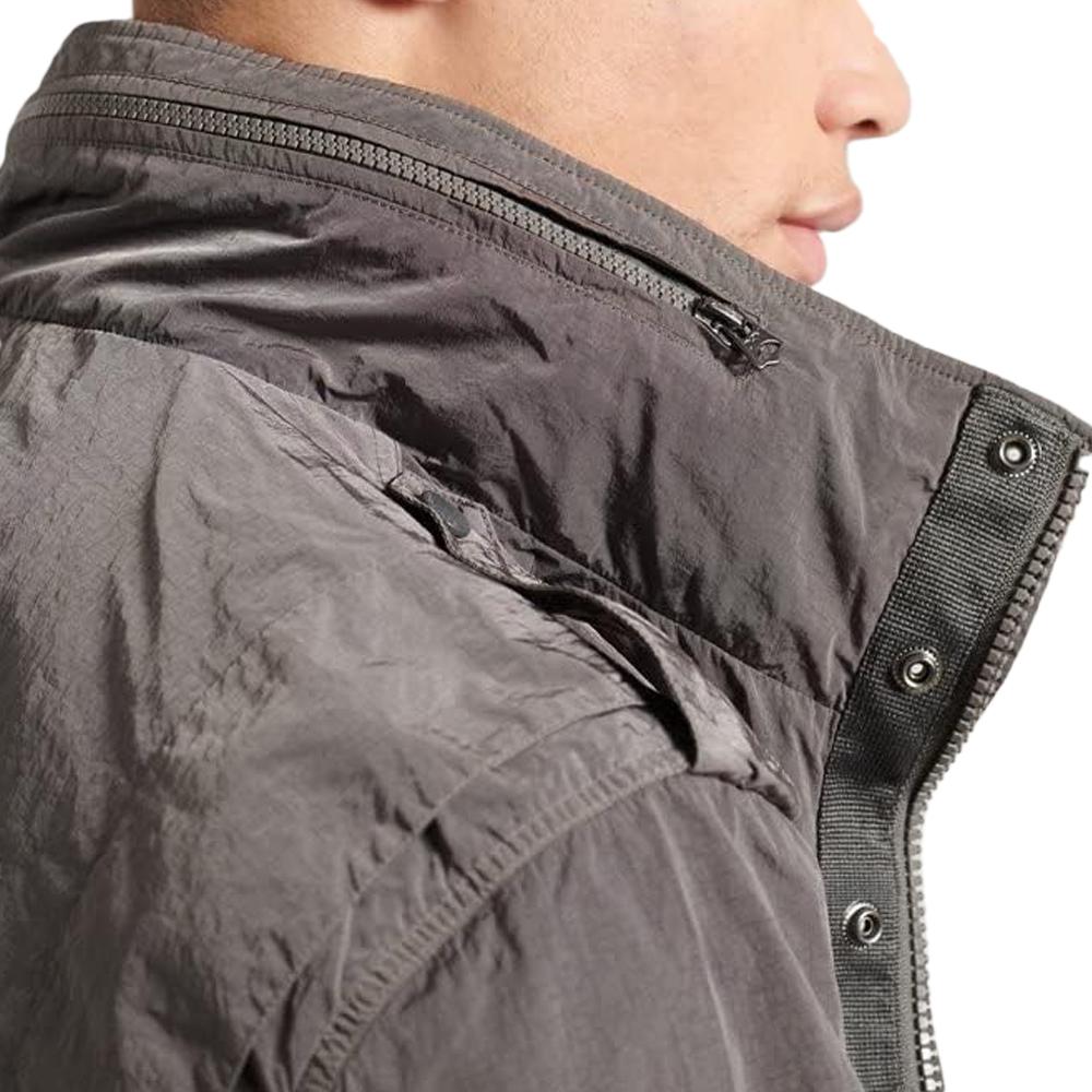 Veste Grise Homme Superdry New Military Field vue 2