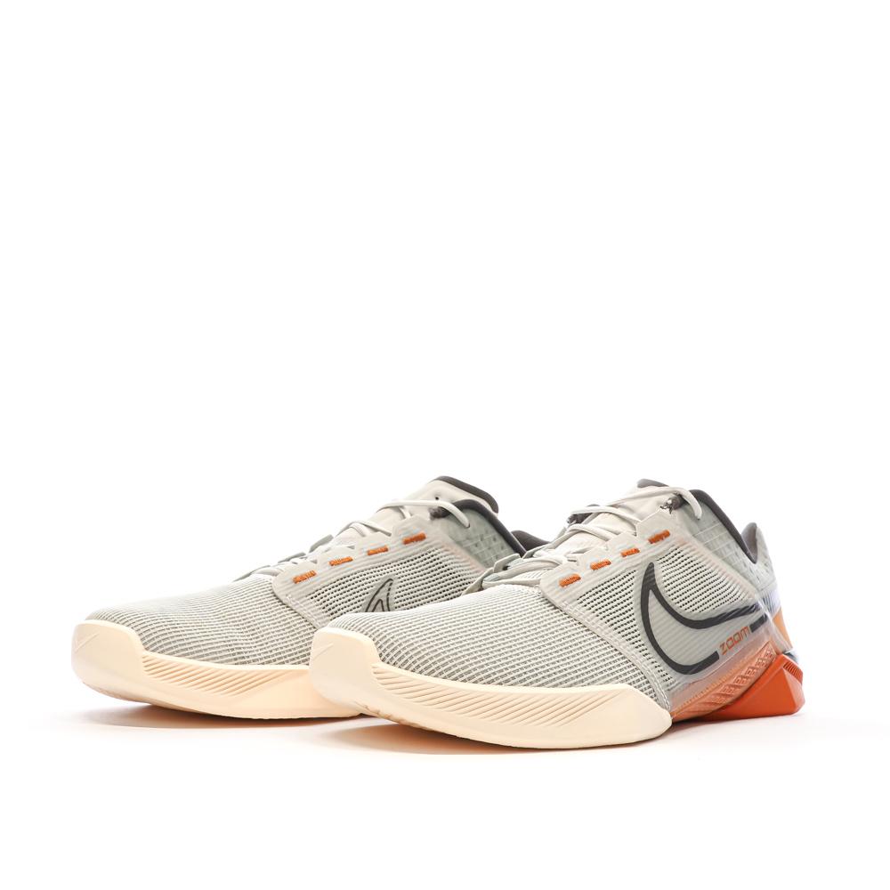 Chaussures Cross training Gris/Orange Homme Nike Zoom Metcon Turbo 2 vue 6