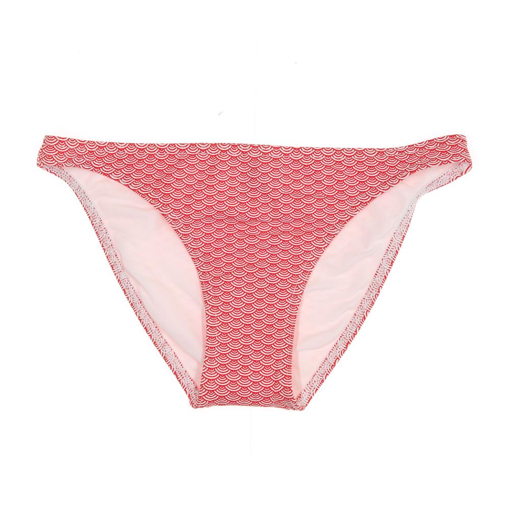 Bas de Bikini Rouge/motifs Femme Nana Cara Soleil pas cher