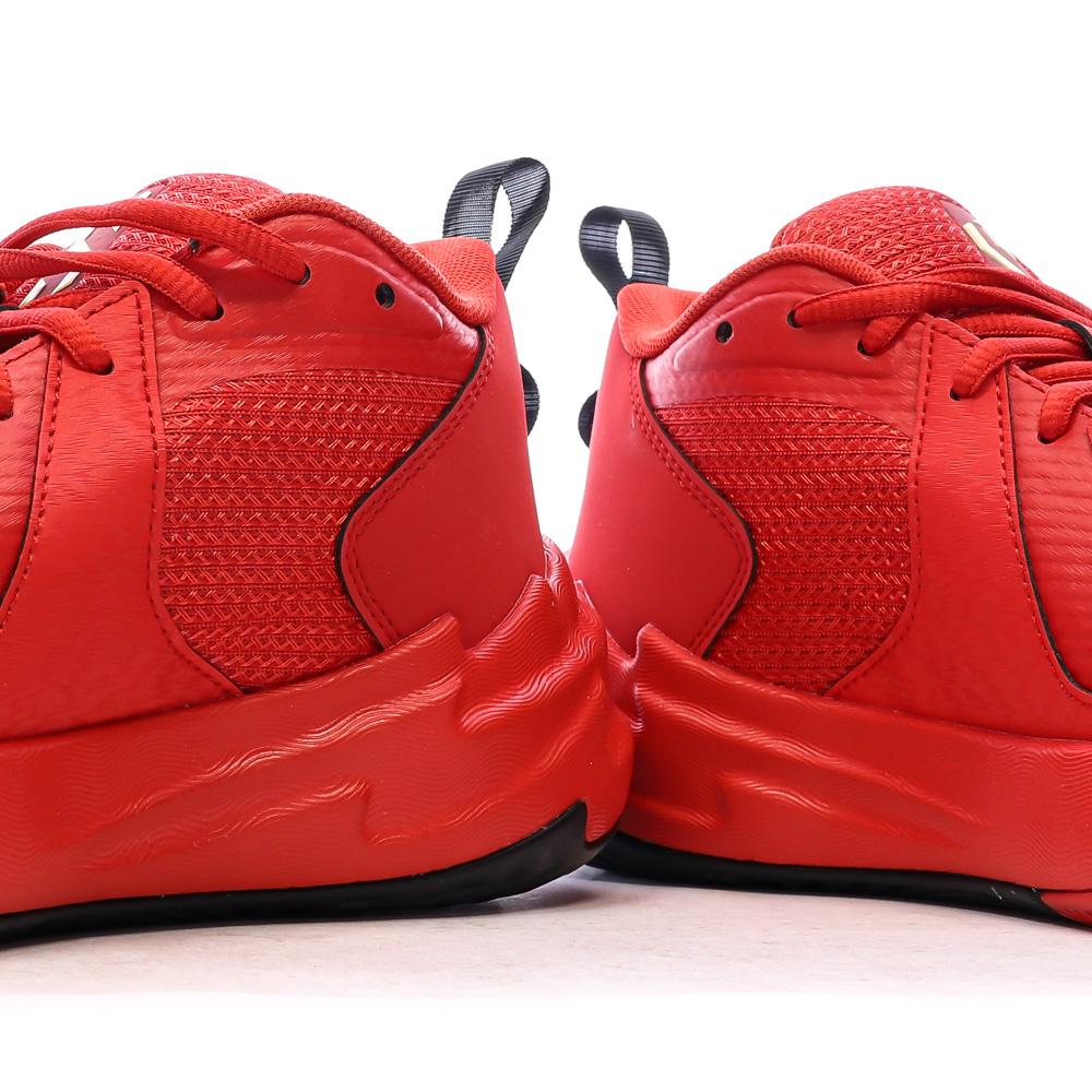 Chaussures de Basketball Rouge/Jaune Mixte Puma Scoot Zeros Retro vue 7