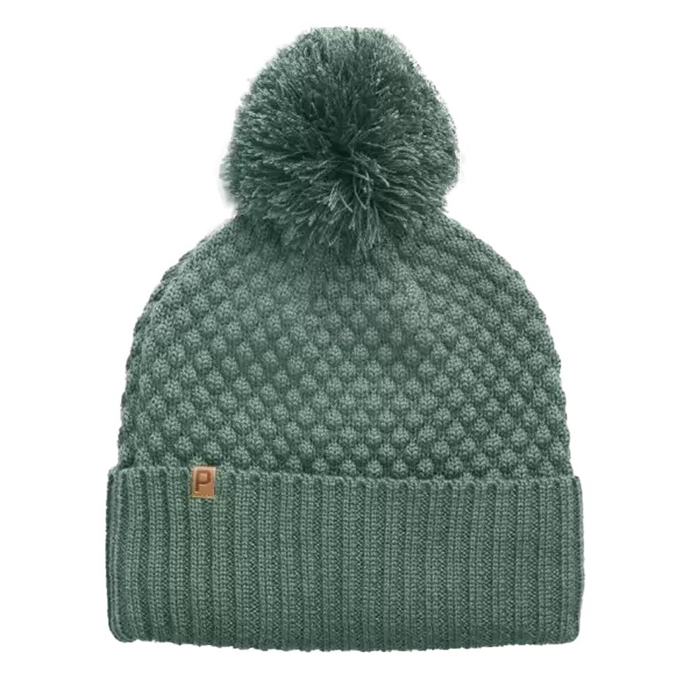Bonnet Vert Femme Puma Pom Beanie pas cher