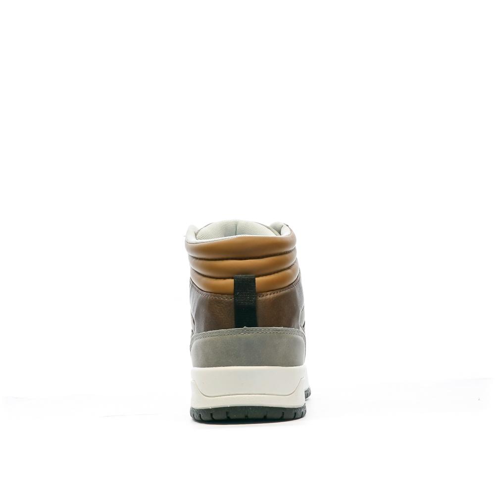 Baskets Gris/Marron Homme Kaporal Badhigh vue 3