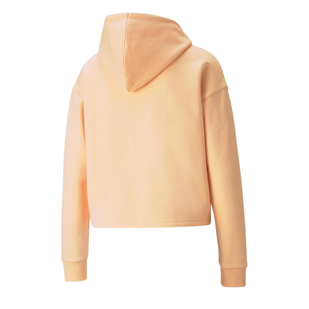 Sweat à Capuche Corail Femme Puma Cropped Metallic vue 2