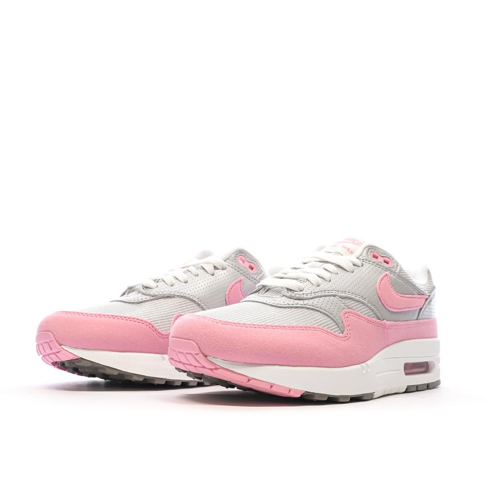Air Max Baskets Gris/Rose Femme Nike vue 6