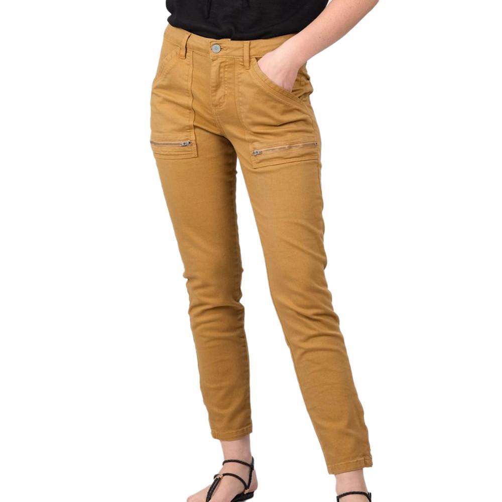 Pantalon Camel Femme Deeluxe Gisele pas cher