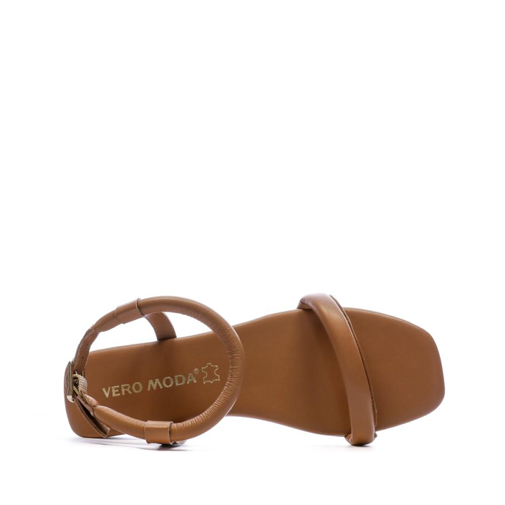 Sandales Camel Femme Vero Moda Tonic vue 4