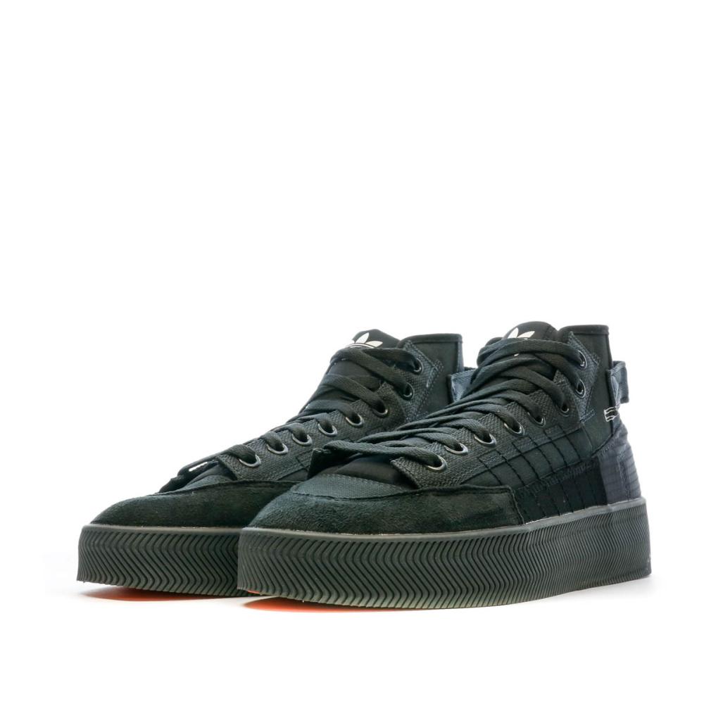 Baskets Noires Homme Adidas Nizza Parley vue 6