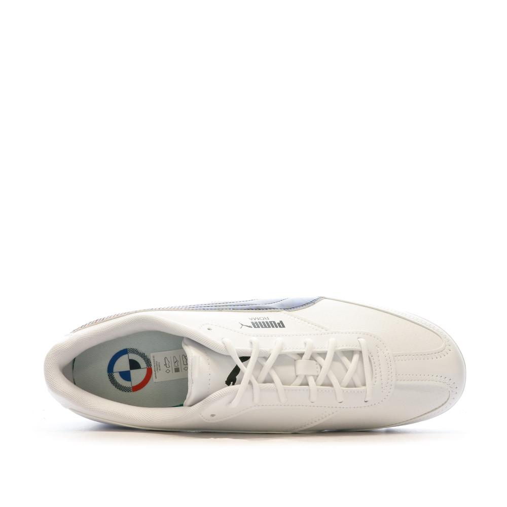 Baskets Blanches Homme Puma Roma vue 4