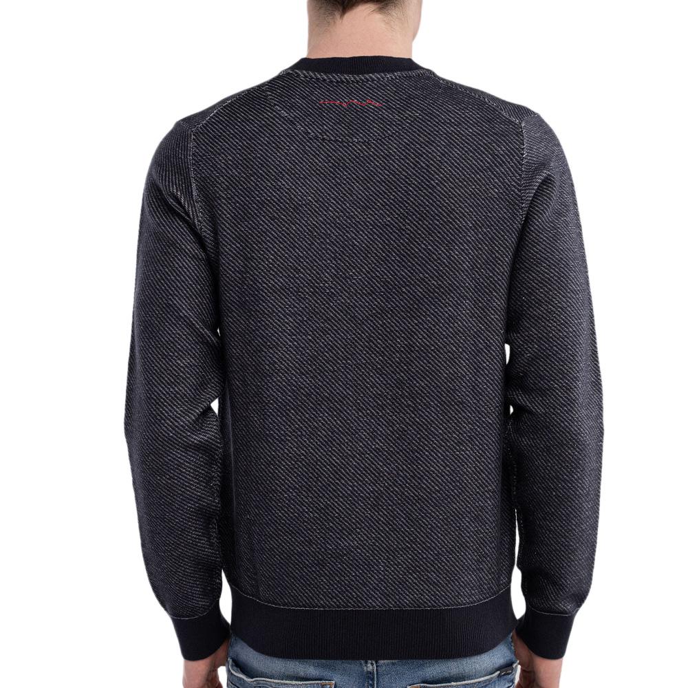 Pull Marine Homme Teddy Smith Milan vue 2