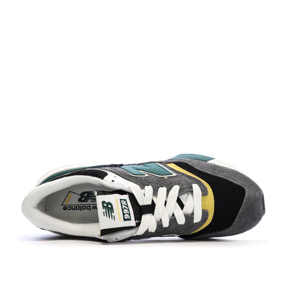 Baskets Grise/Noir Homme New Balance 997R vue 4