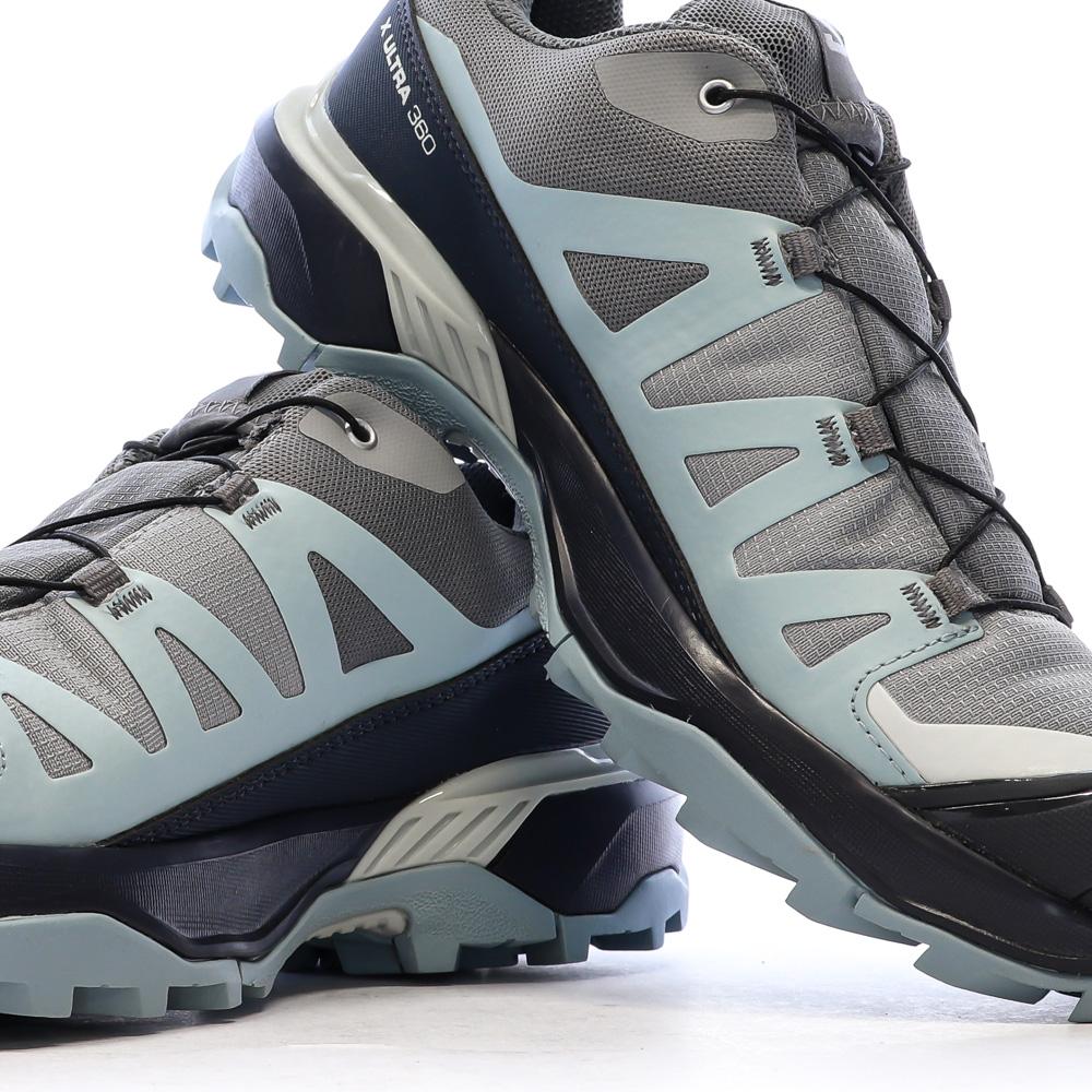 Chaussures de Trail Grises Femme Salomon Shoes X Ultra 360 Gtx vue 7