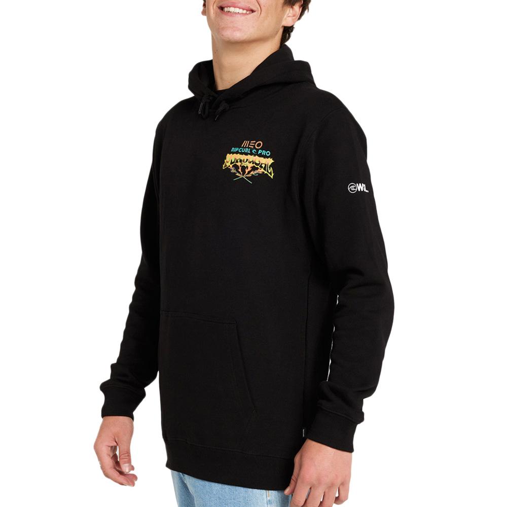 Sweat à Capuche Noir Homme Rip Curl Meo Rip Curl Pro pas cher