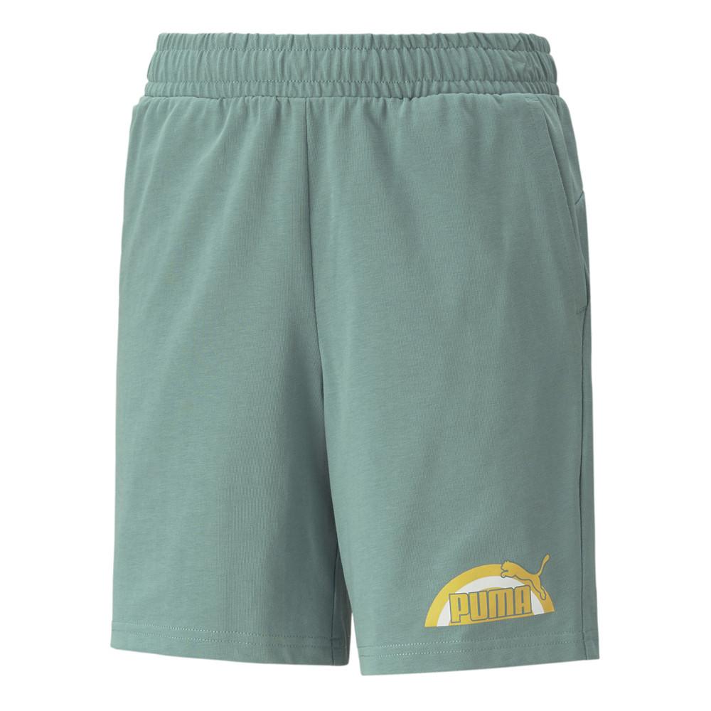 Short Bleu Garçon Puma 673282 pas cher