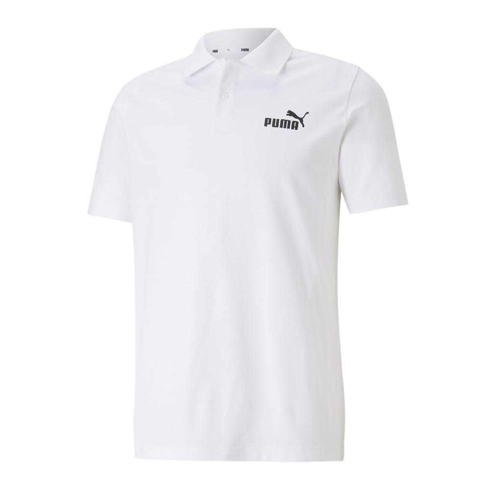 Polo Blanc Homme Puma Essential pas cher