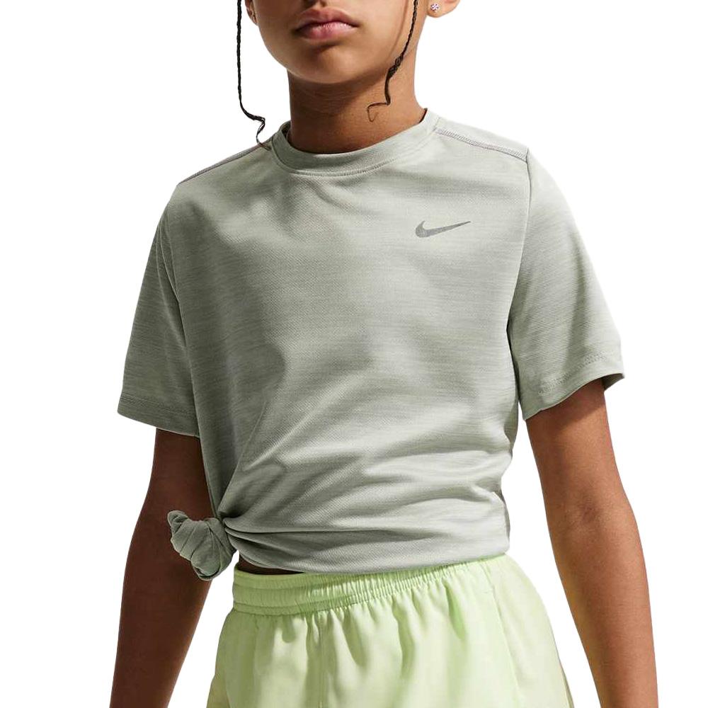 T-Shirt de Sport Vert Mixte Nike Running Miler pas cher