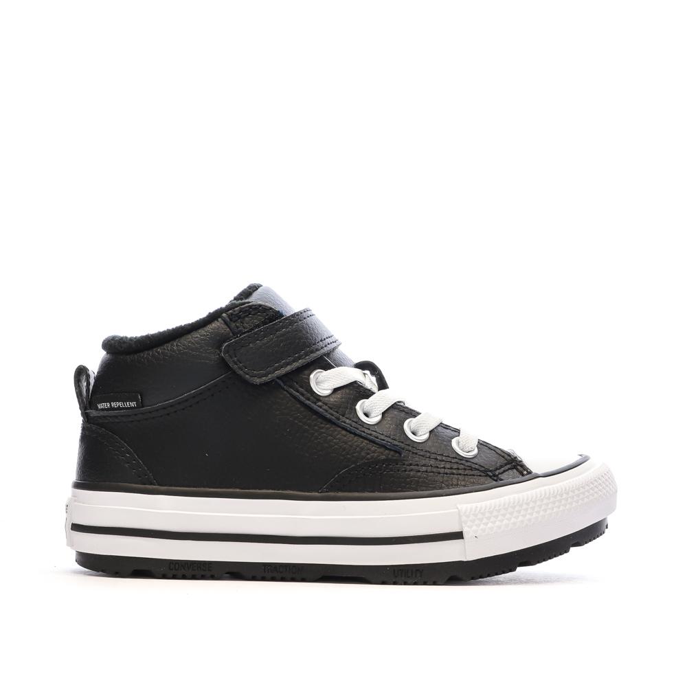 Baskets Noires Enfant Converse All Star Malden vue 2